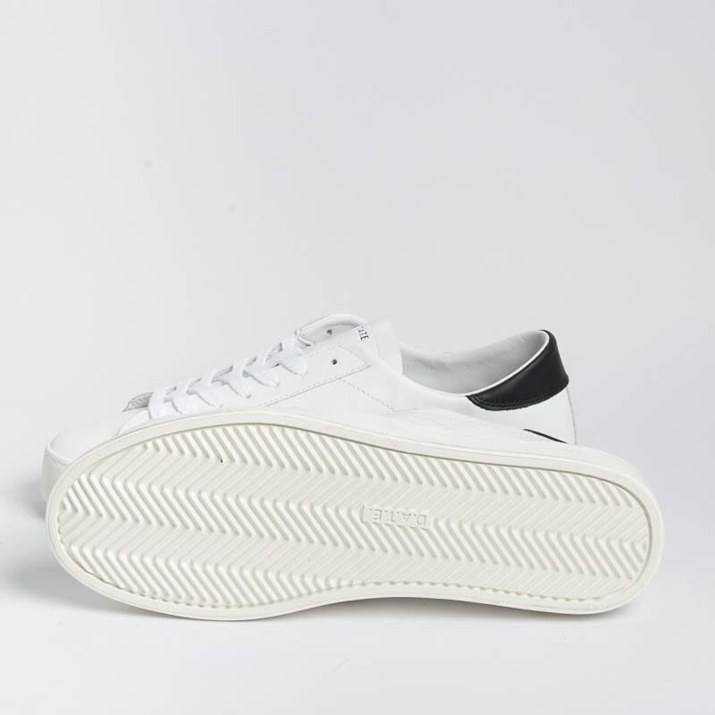 DATE - Sneakers - Hill Low - HLCAWB - White Black Man Shoes DATE - Man Collection