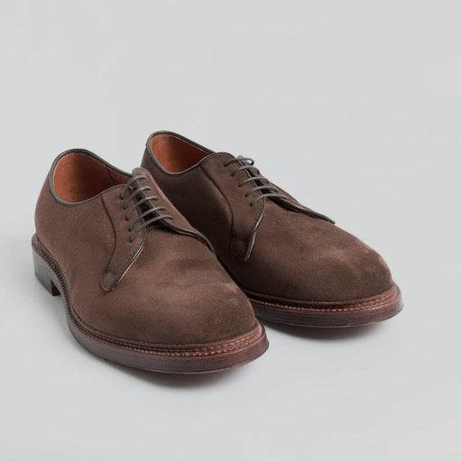 ALDEN - 9503 - Derby Suede - Tobacco Men's Shoes Alden
