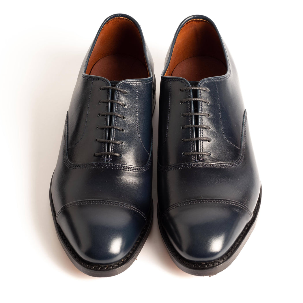 ALLEN EDMONDS - 5679 - Park Avenue - Navy Blue Men's Shoes Allen Edmonds