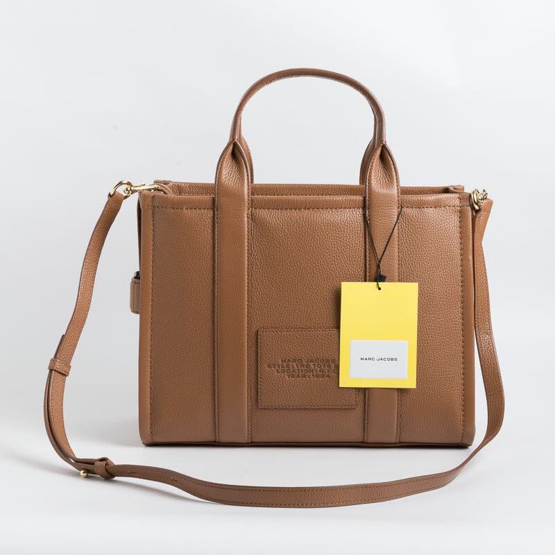 MARC JACOBS - The Leather Medium Tote Bag - Argan Oil Borse Marc Jacobs 