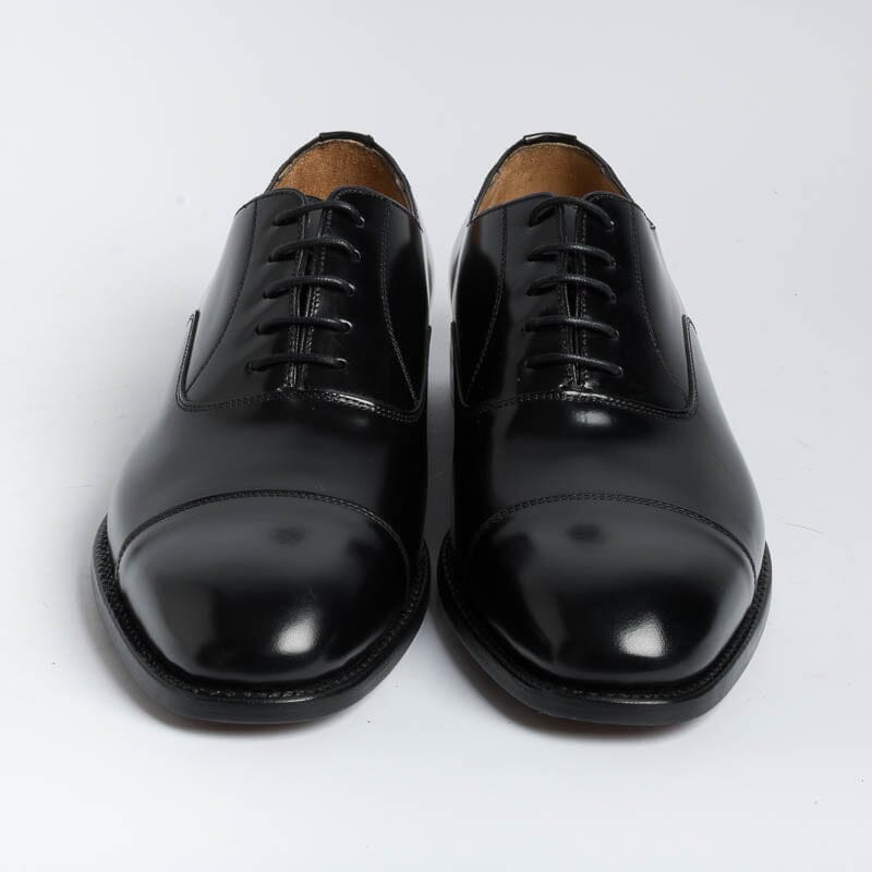 BERWICK 1707 - Oxford - 5217- Antik Black Shoes Man Berwick 1707
