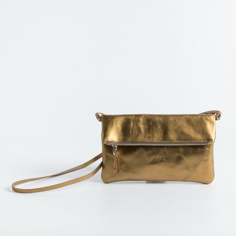 SACHET - Tracolla - P7 - Vari Colori Borse SACHET LAMINATO BRONZO 