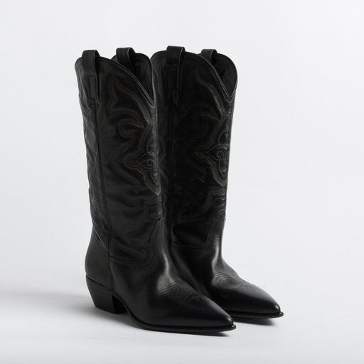 ELENA IACHI - Texan - E2854 - Black Wash Elena Iachi Woman Shoes