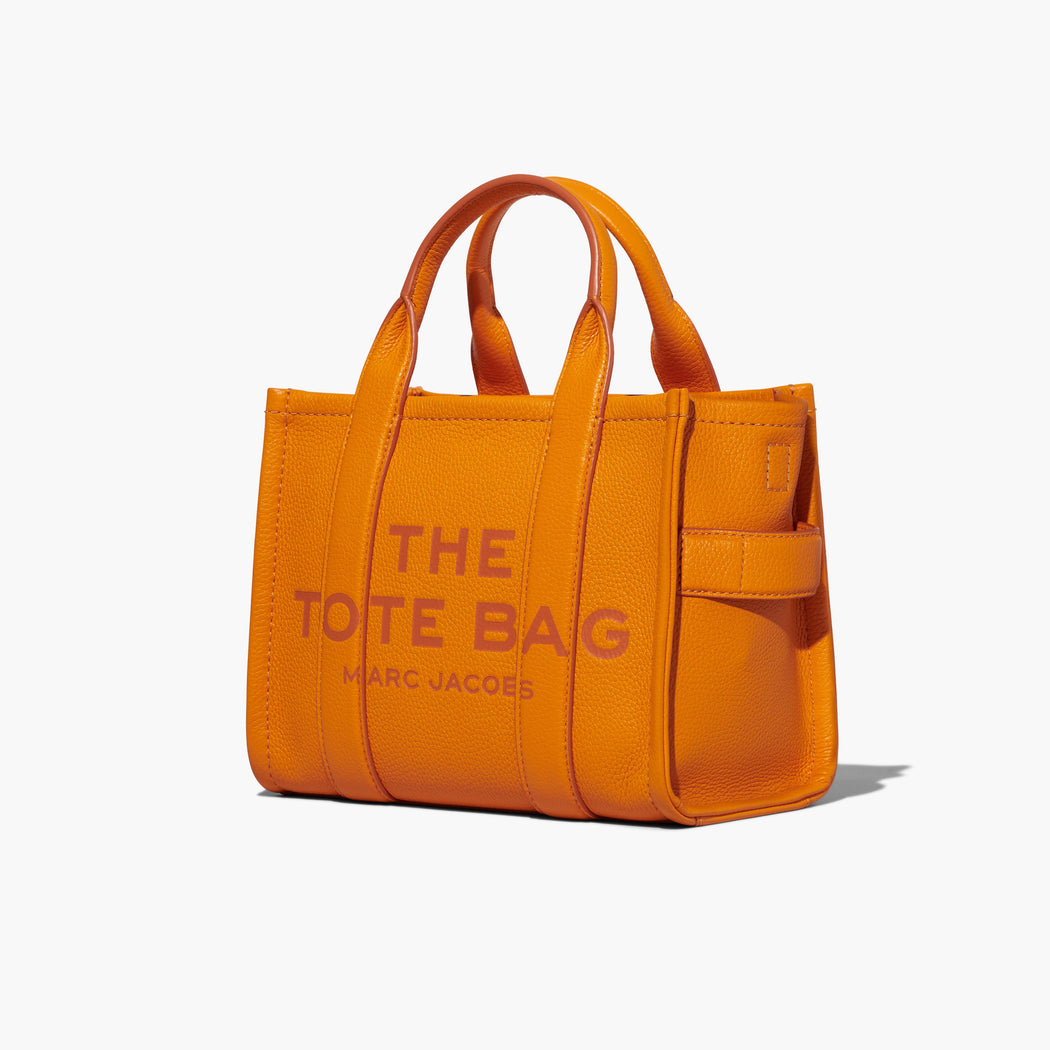 MARC JACOBS - H004L01PF21_841 - The Leather Mini Tote Bag - Scorched Orange Borse Marc Jacobs 