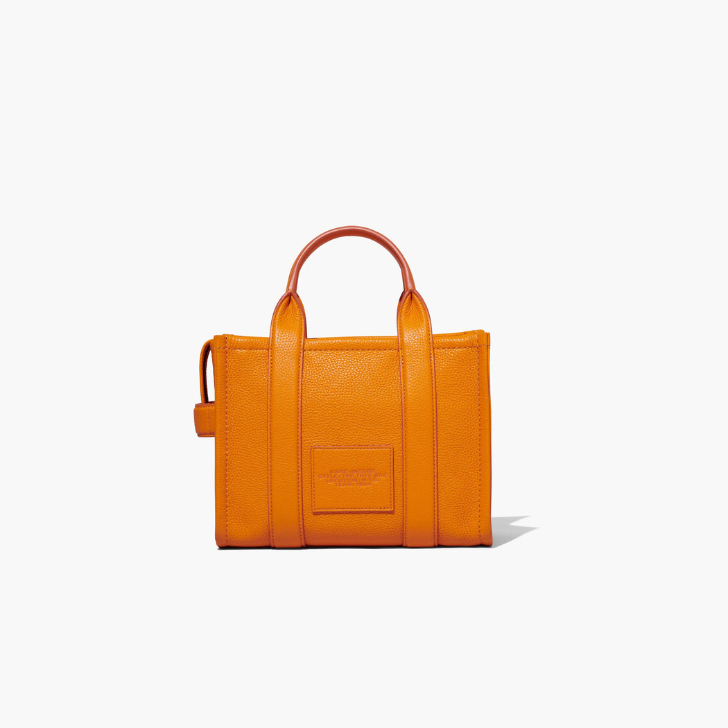 MARC JACOBS - H004L01PF21_841 - The Leather Mini Tote Bag - Scorched Orange Borse Marc Jacobs 