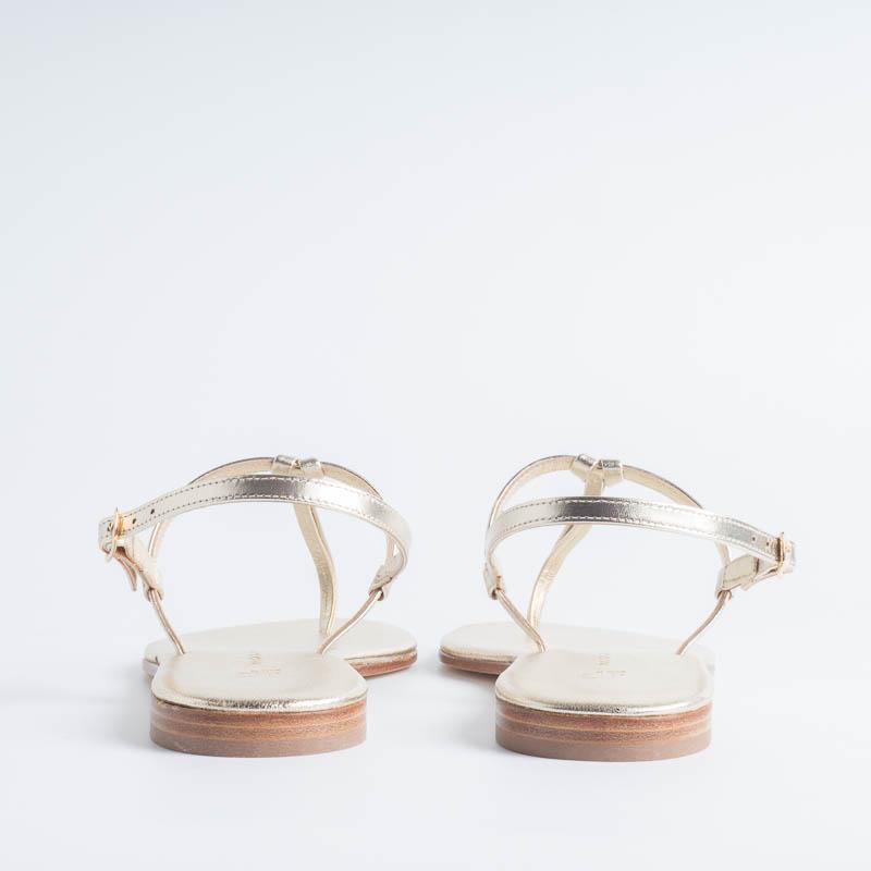 PAOLA FIORENZA - Knot sandal - Platinum Shoes for Women PAOLA FIORENZA
