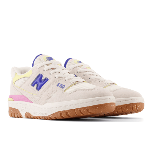 NEW BALANCE - Sneakers BB550DB - White Pink Women's Shoes NEW BALANCE - Women's Collection
