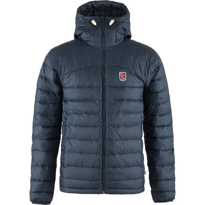 FJALLRAVEN - Expedition Pack Down Hoodie - 86121 - Blue Men's Accessories FJALLRAVEN - Clothing
